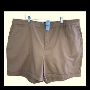 Womens Lane Bryant khaki shorts size 20 with pockets and zipper